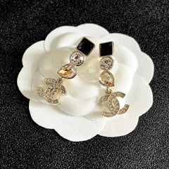 26FW New Double-C Stud Earrings