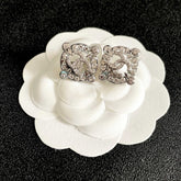 26FW New Double-C Stud Earrings