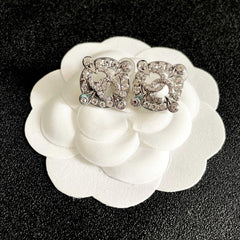 26FW New Double-C Stud Earrings