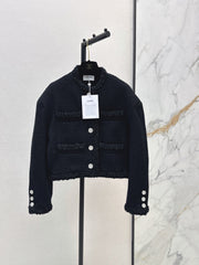 26FW New Cropped Tweed Jacket with Trim 🖤