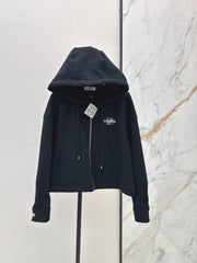 26FW New Logo-Embellished Hooded Jacket 🩶
