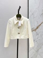 26FW NEW GG Metal-Buckle Collared Jacket 🤍