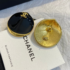 🔥HOT🔥26FW New Coco Beach Enamel Shell Double-C Stud Earrings