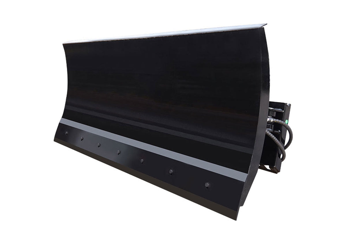 MMS 70" Skid Steer Bulldozer Blade / Snow Plow Pusher 30° Left & Right Snow Plow Pusher Attachment