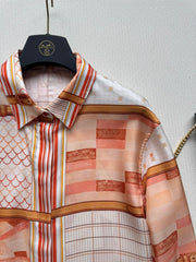 Twill Silk Shirt