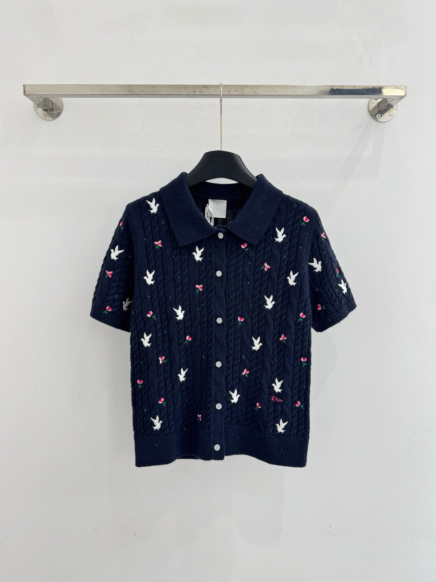 Short-sleeved cardigan