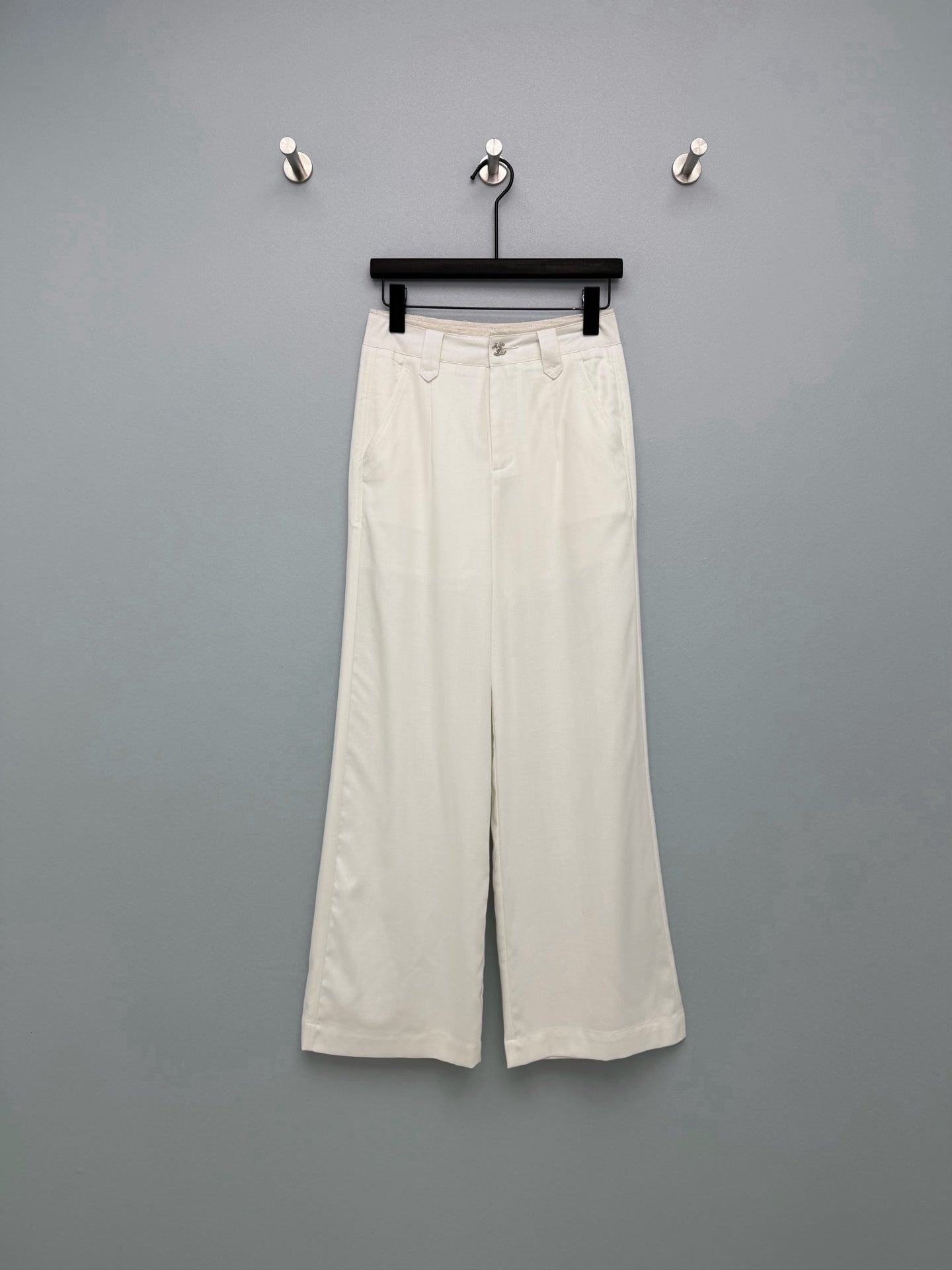 Linen Wide-Leg Casual Pants