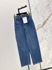 Side-pocket jeans