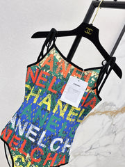 Graffiti One-Piece Swimsuit