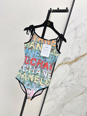 Graffiti One-Piece Swimsuit