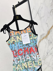 Graffiti One-Piece Swimsuit