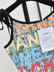 Graffiti One-Piece Swimsuit