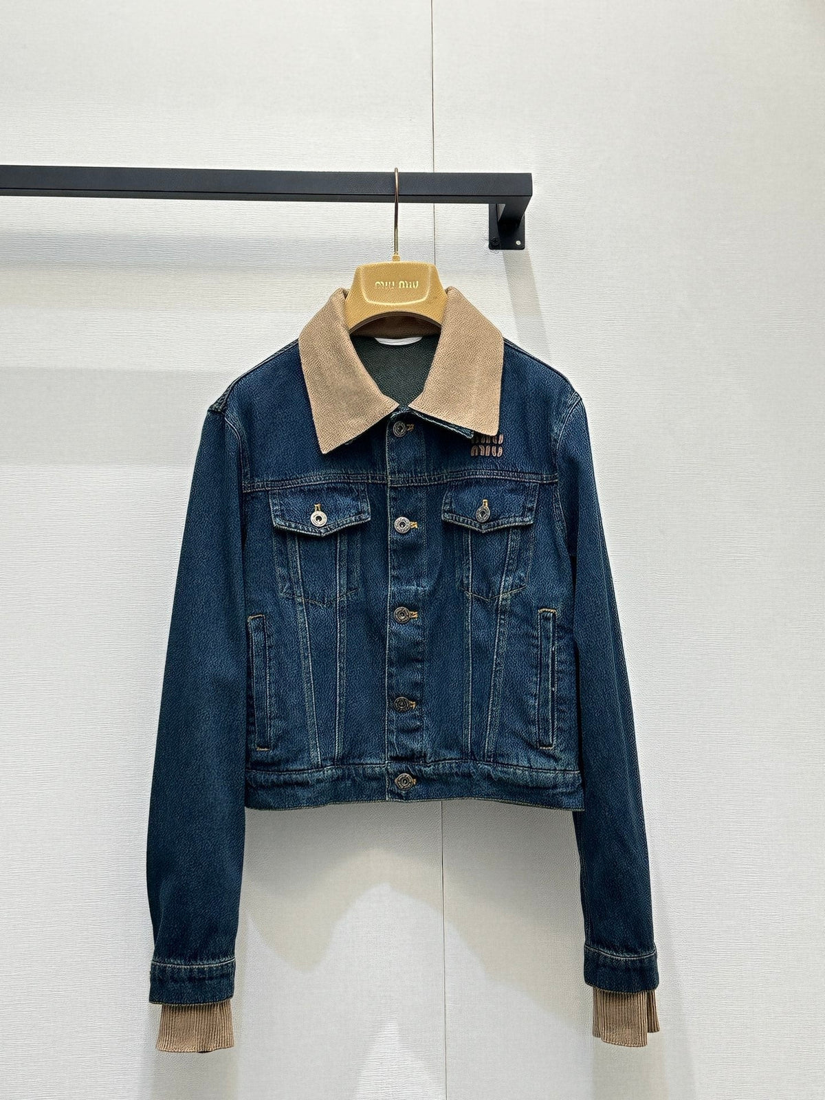 Collared Denim Jacket
