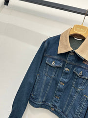 Collared Denim Jacket