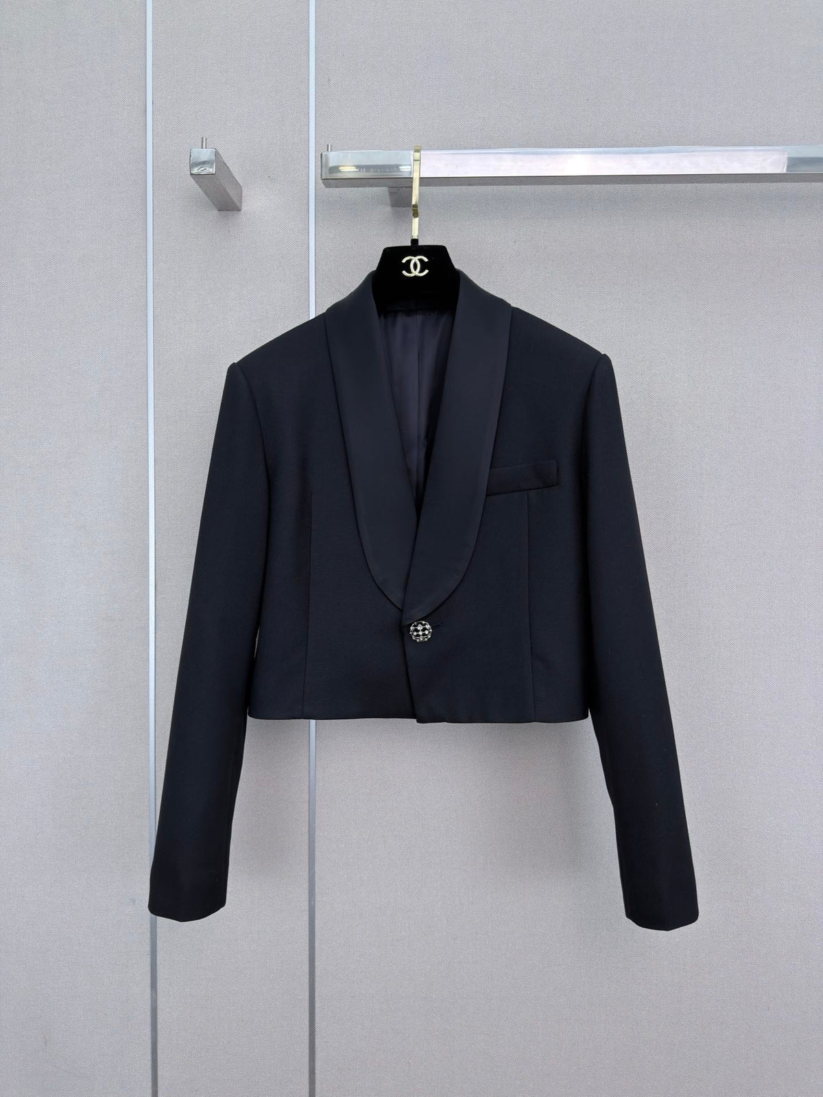 Chanel/Acetate Lapel Blazer