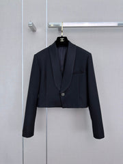 Chanel/Acetate Lapel Blazer