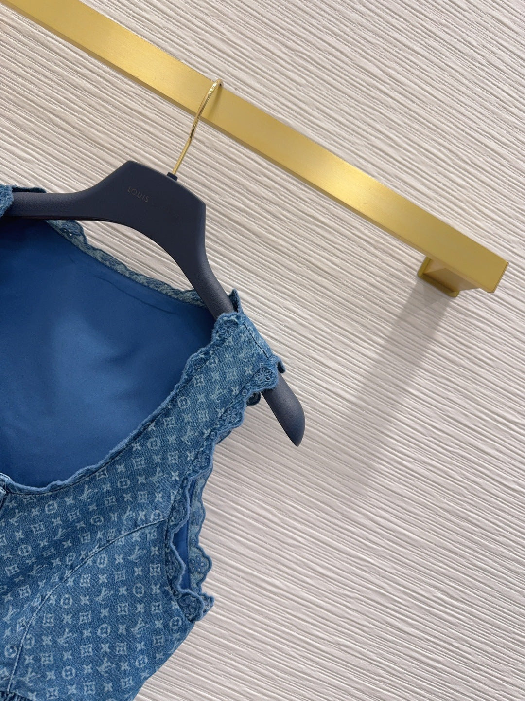 Louis Vuitton/26ss new denim vest