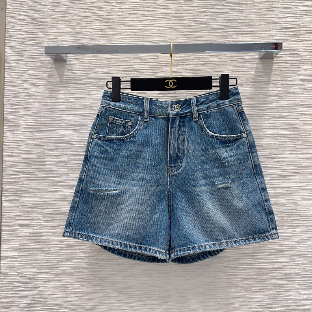 Chanel/26SS New Denim Shorts