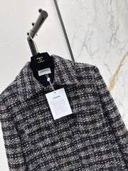 Chanel/Mid-length tweed jacket