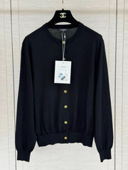 Cashmere knit cardigan