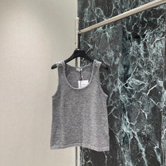 Sleeveless Knit Top