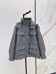 Hooded Mid-Length Jacket