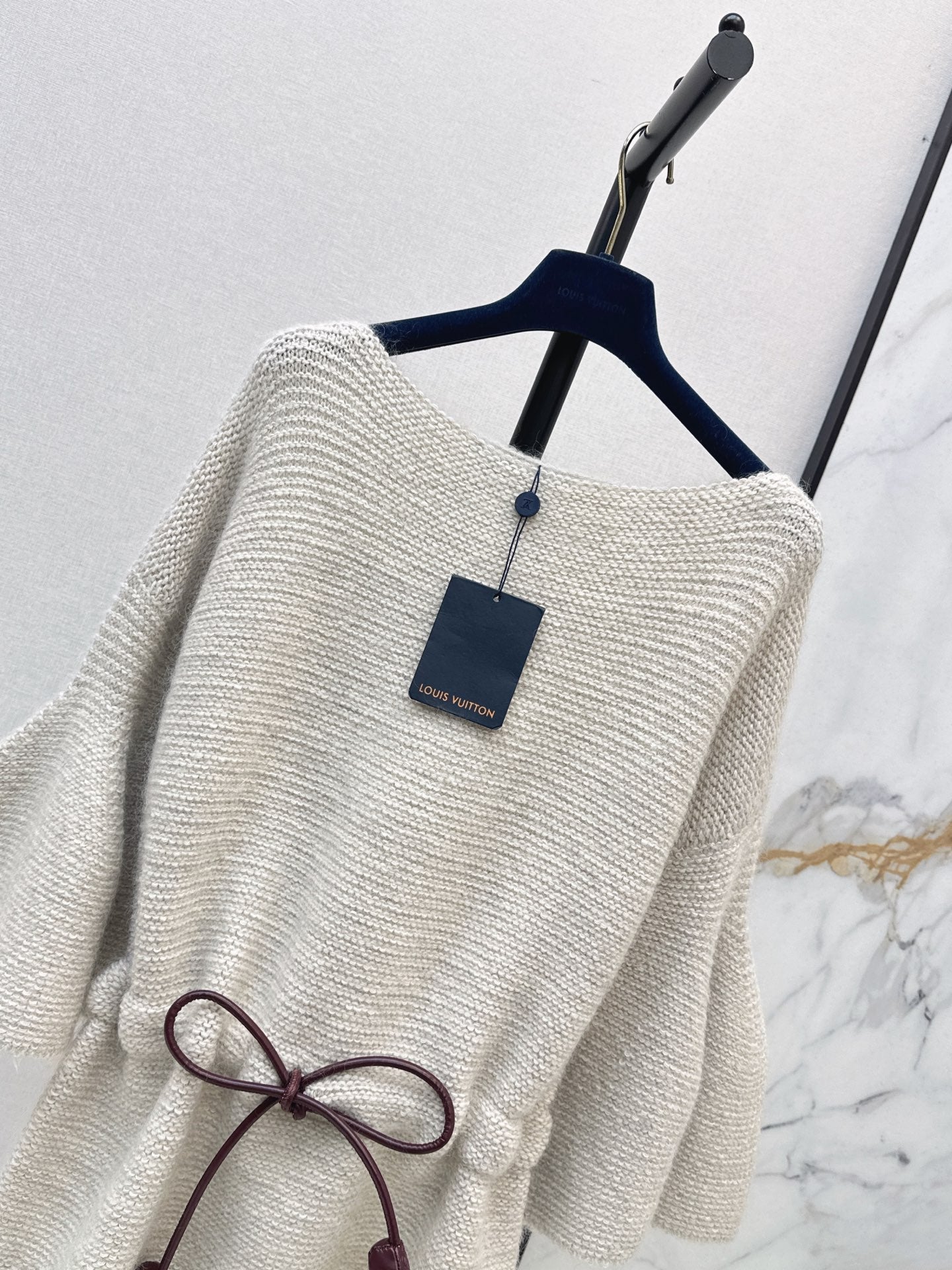Substantial Batwing-Sleeve Sweater