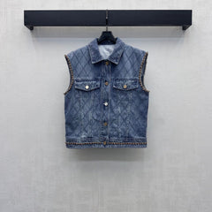 Chanel/26 New Denim Vest