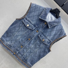 Chanel/26 New Denim Vest