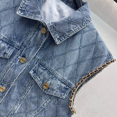 Chanel/26 New Denim Vest