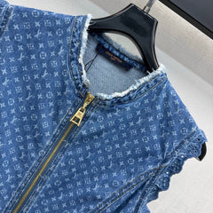 Louis Vuitton / 26 New Denim Vest Dress
