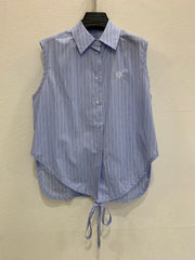 Loewe/26 Pure Cotton Sleeveless Shirt