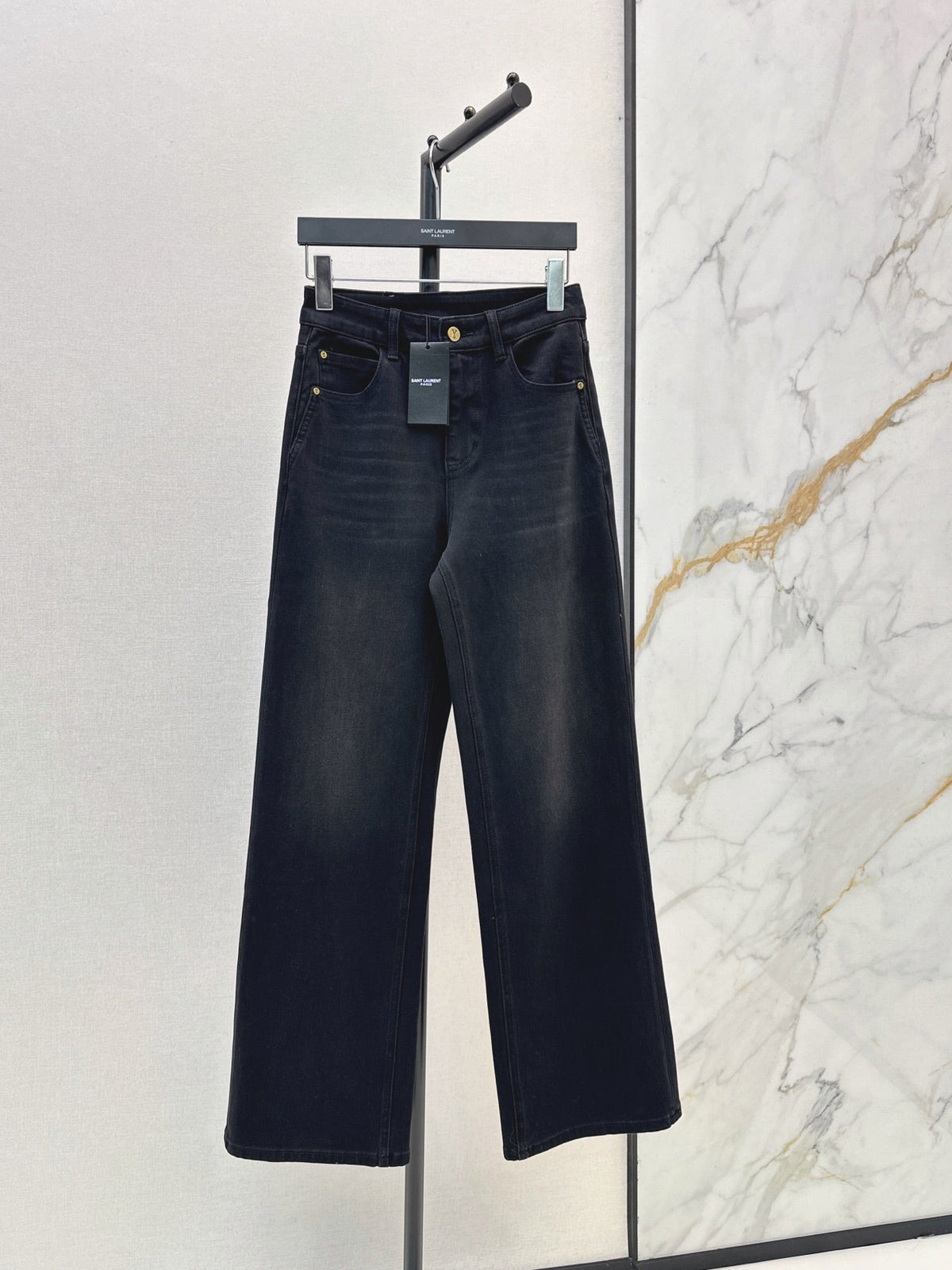 Yves Saint Laurent/26ss Early Autumn Latest Straight-Leg Jeans