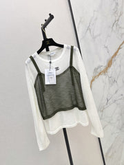 Chanel/26 Latest Two-Piece Set – Long Sleeve & Camisole