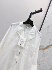 Long-Sleeve Collared Shirt