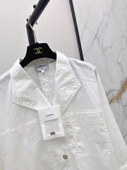 Long-Sleeve Collared Shirt