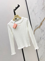 MiuMiu/26Ss Early Autumn Latest Knit Top