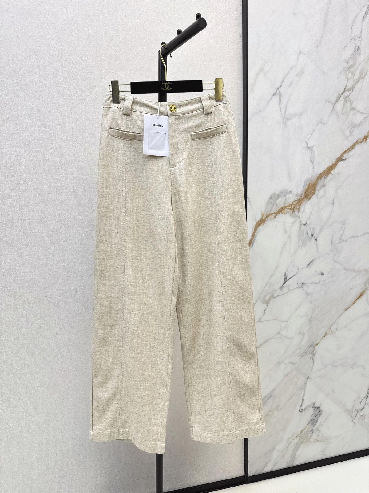 Chanel/26 Early Autumn Latest Straight-Leg Pants