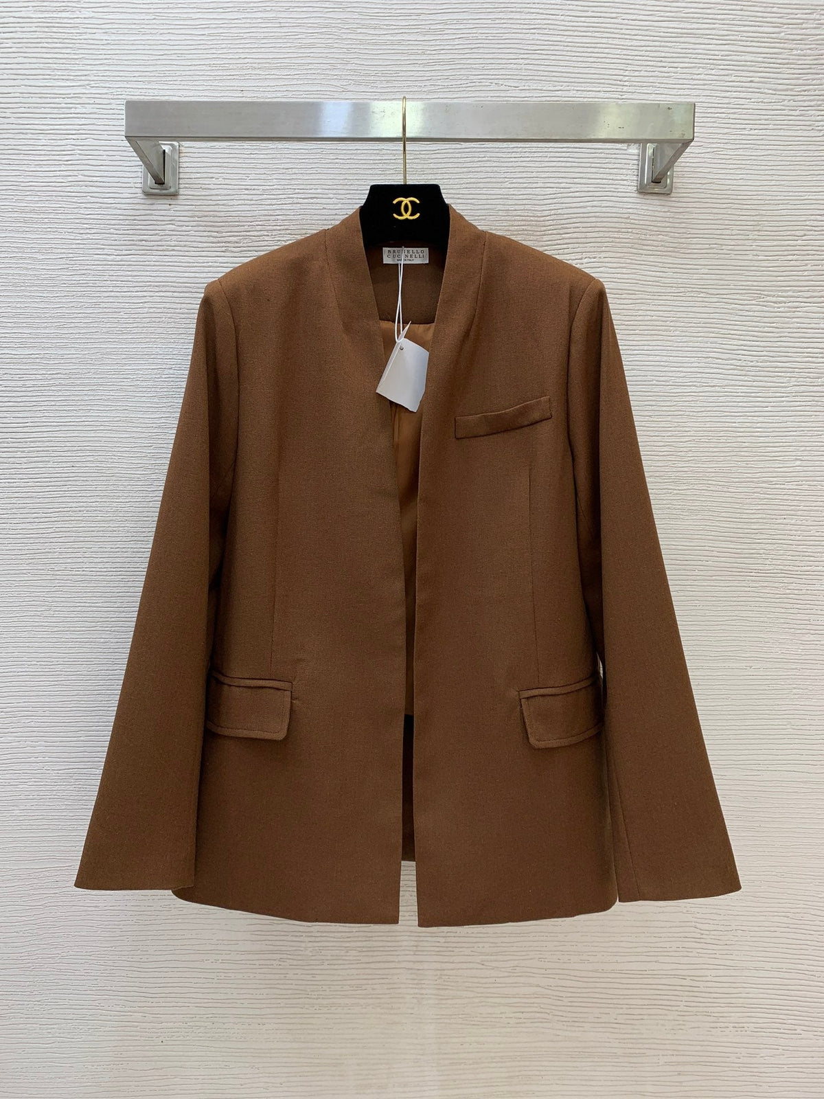 Brunello Cucinelli/26 Early Autumn Classic Qian-Style Elegant Commuter Two-Piece Set