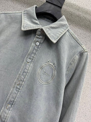 Dior/26ss Denim Shirt