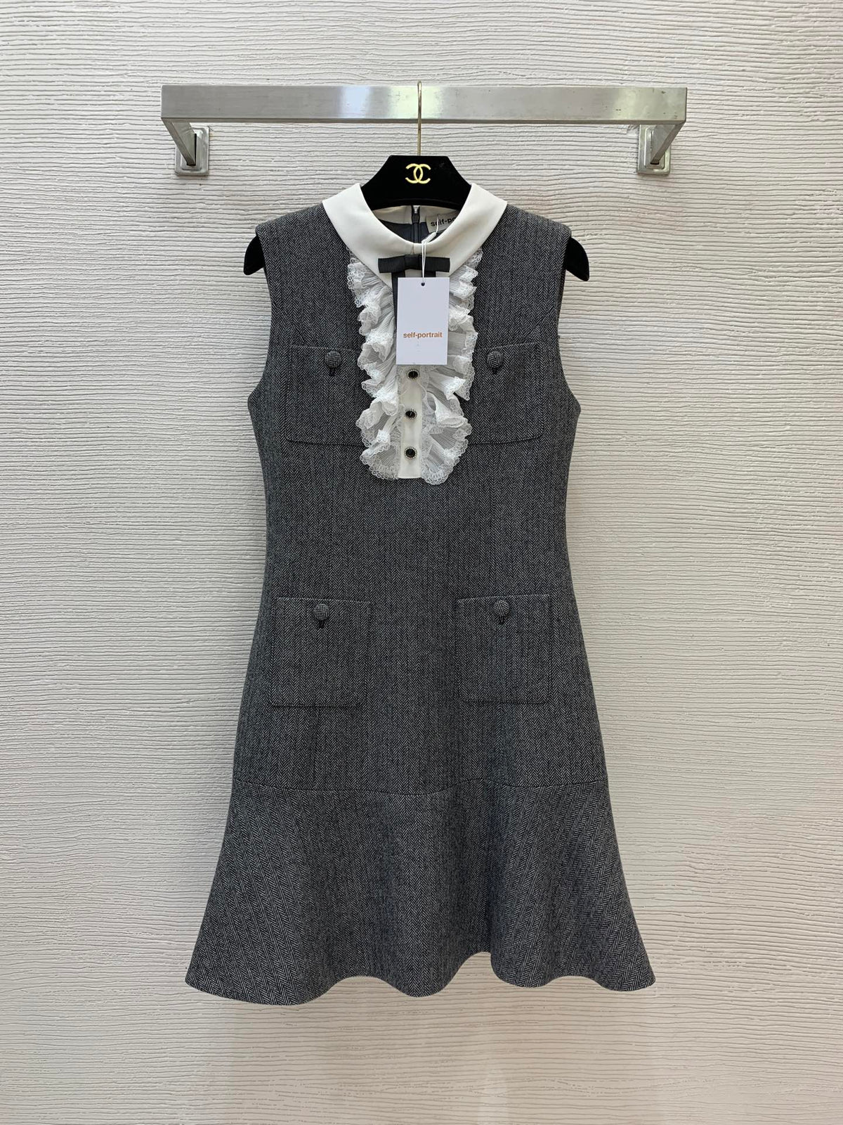 self-portrait/26 New Vest Dress