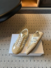 Casual Paneled German Army Trainers