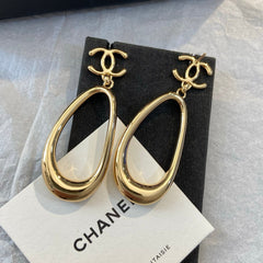 Gold Teardrop Earrings