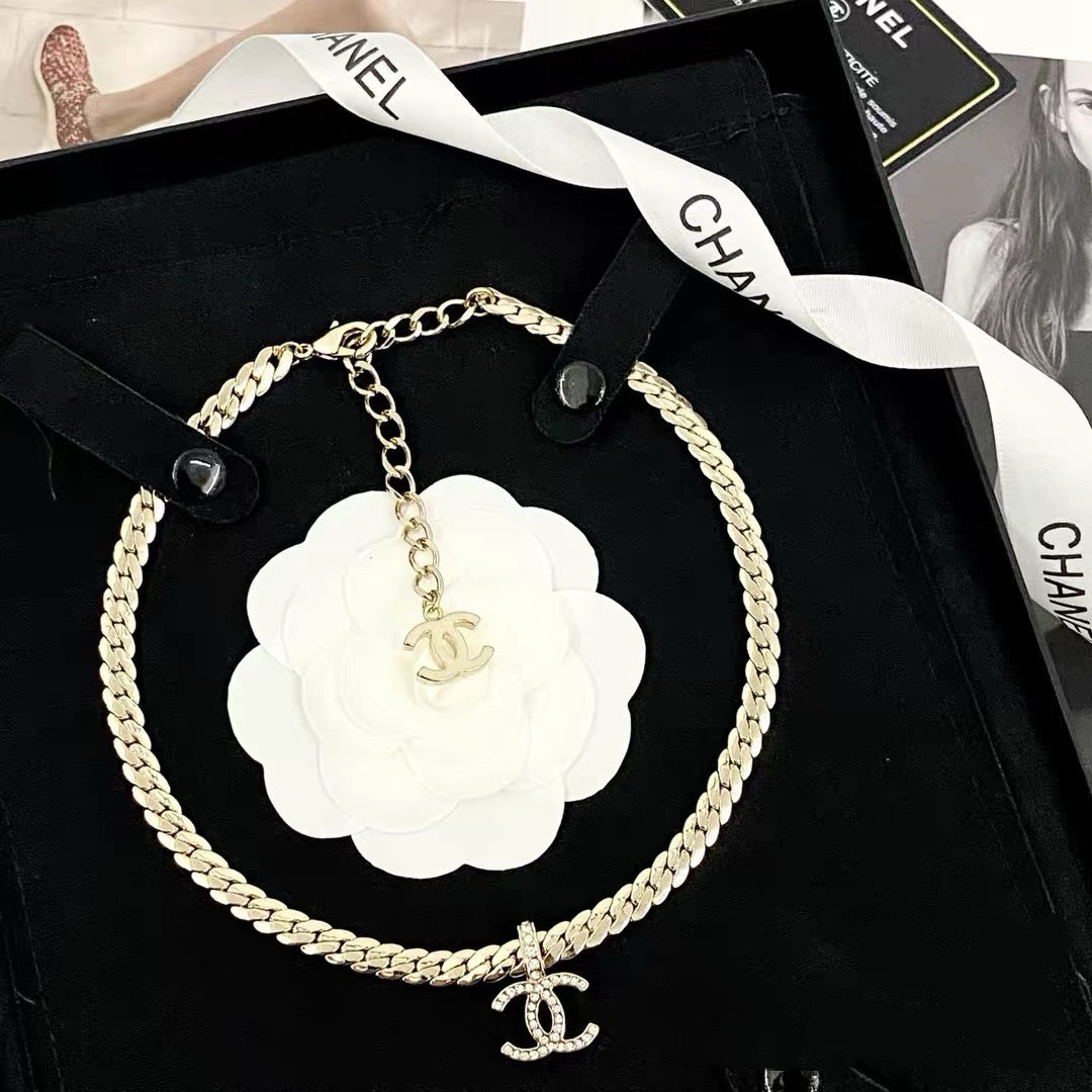 Gold Snake Chain Necklace