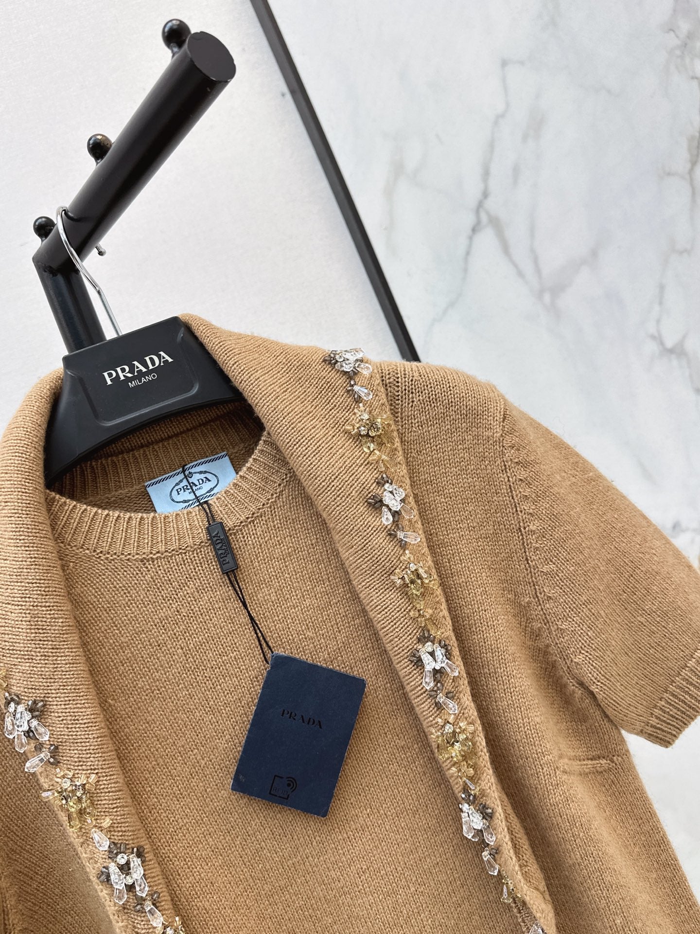 Prada/26Ss-Early Autumn Latest Knit Short Sleeve
