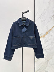 Prada/26Ss Early Autumn New Denim Jacket