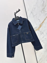 Prada/26Ss Early Autumn New Denim Jacket