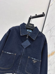 Prada/26Ss Early Autumn New Denim Jacket