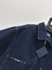 Prada/26Ss Early Autumn New Denim Jacket