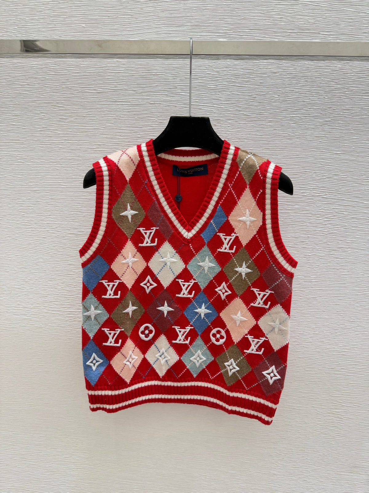 Louis Vuitton / 26 New Double C Stripe Hooded Knit Vest